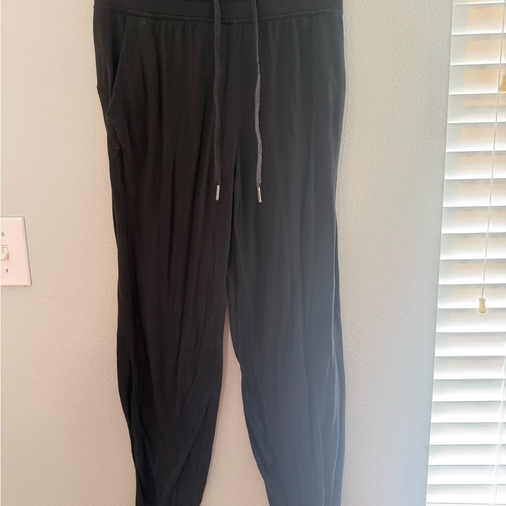 lululemon athletica Black Drawstring Jogger Leggings